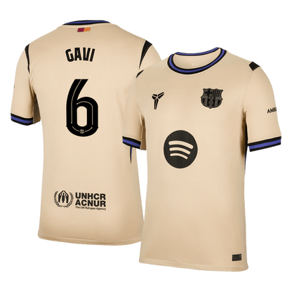 Barcelona 2025/26 Deplasman Forması GAVI #6 - UCL