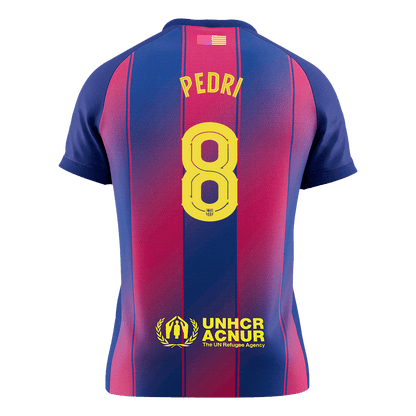 Barcelona 2025/26 İç Saha Forması PEDRI #8 - UCL [PREMIUM]