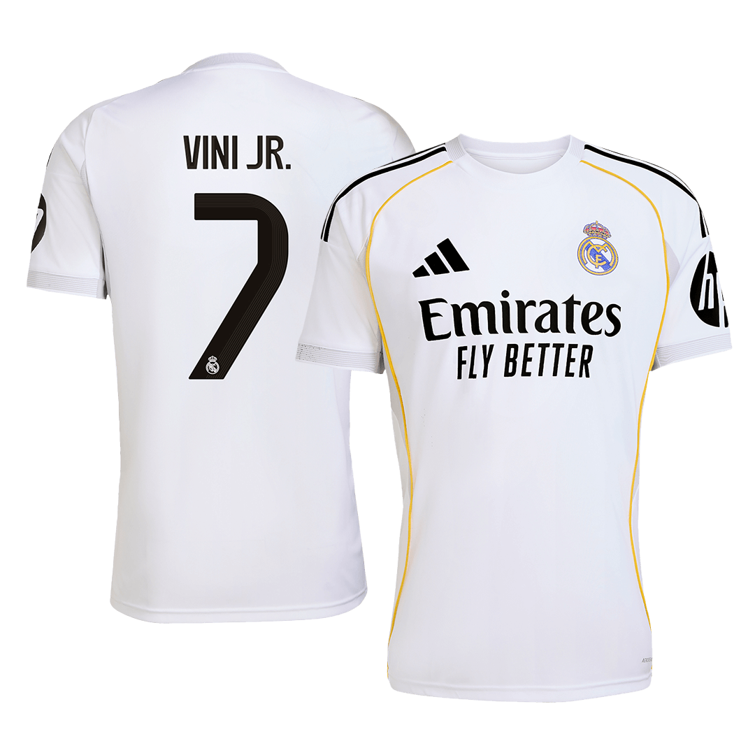 Real Madrid 2025/26 İç Saha Forması VINI JR. #7 [PREMIUM]