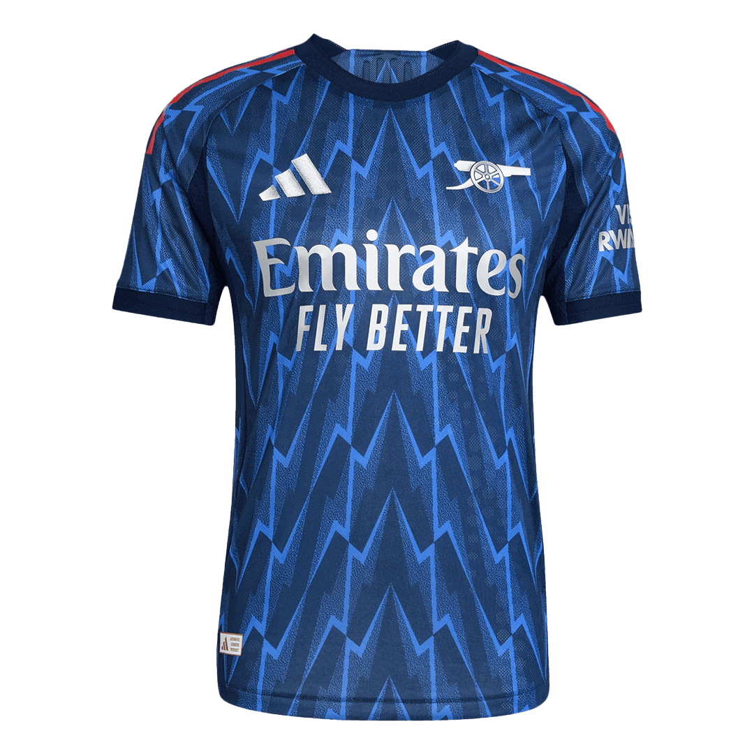 Arsenal 2025/26 Deplasman Forması RICE #41 - Oyuncu Versiyonu
