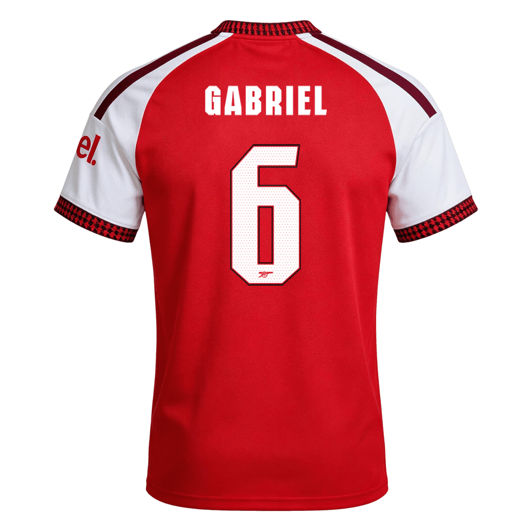 Arsenal 2026/27 İç Saha Forması GABRIEL #6 - UCL