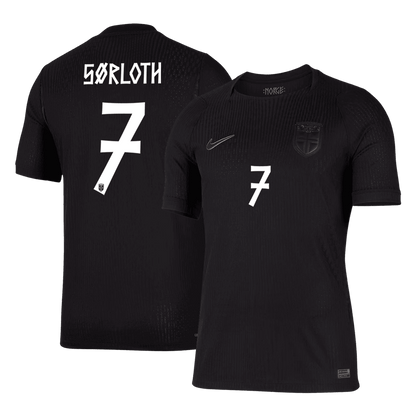 Norway 2026 Dünya Kupası Deplasman Forması SØRLOTH #7 - Oyuncu Versiyonu