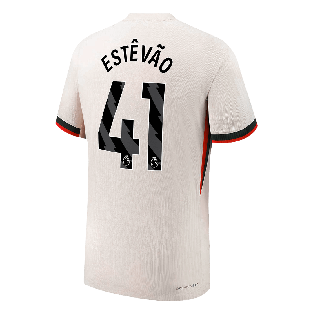 Chelsea 2025/26 Deplasman Forması ESTÊVÃO #41 - Oyuncu Versiyonu