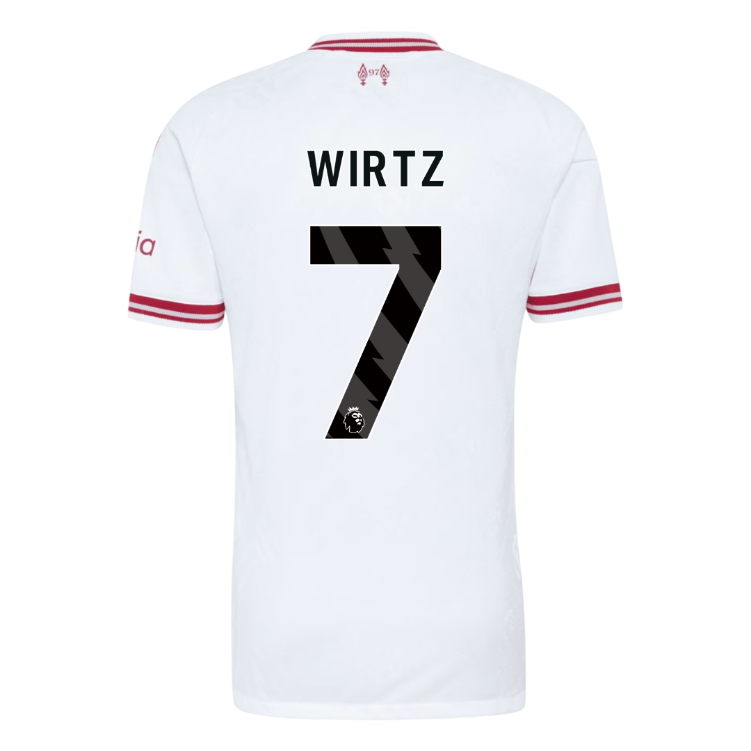 Liverpool 2026/27 Deplasman Forması WIRTZ #7 - Oyuncu Versiyonu