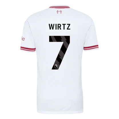 Liverpool 2026/27 Deplasman Forması WIRTZ #7 - Oyuncu Versiyonu