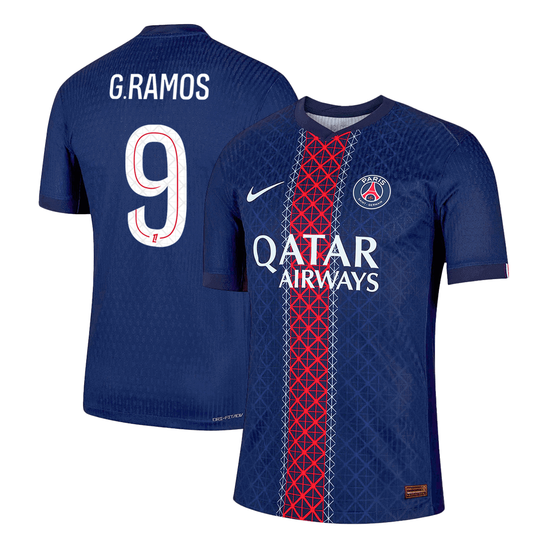 PSG 2025/26 İç Saha Forması G.RAMOS #9 - Oyuncu Versiyonu