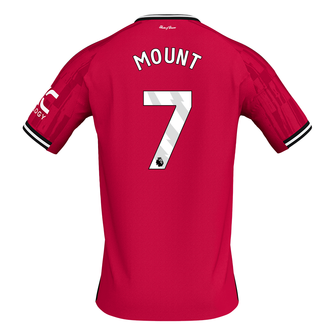 Manchester United 2025/26 İç Saha Forması MOUNT #7 [PREMIUM]