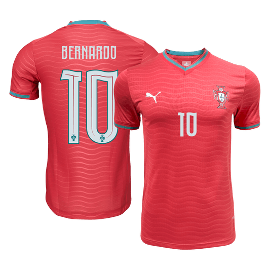 Portekiz 2026 Dünya Kupası İç Saha Forması BERNARDO #10 - Oyuncu Versiyonu