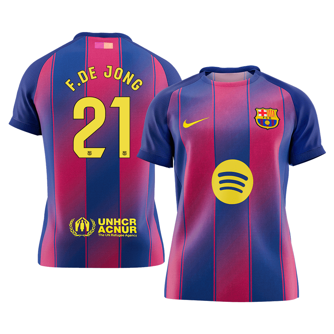 Barcelona 2025/26 İç Saha Forması F.DE JONG #21 [PREMIUM]