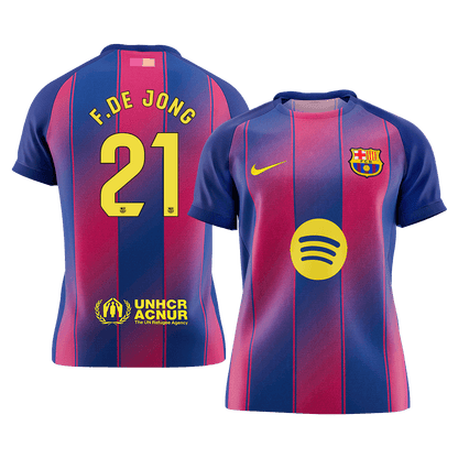 Barcelona 2025/26 İç Saha Forması F.DE JONG #21 [PREMIUM]