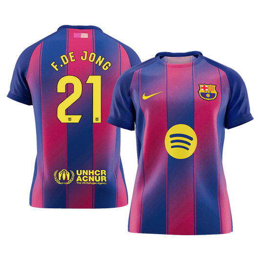 Barcelona 2025/26 İç Saha Forması F.DE JONG #21 [PREMIUM]