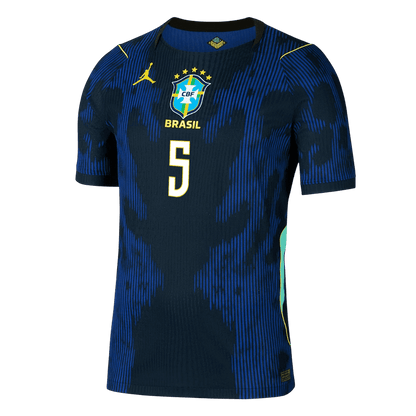 Brazil 2026 Dünya Kupası Deplasman Forması CASEMIRO #5 - Oyuncu Versiyonu