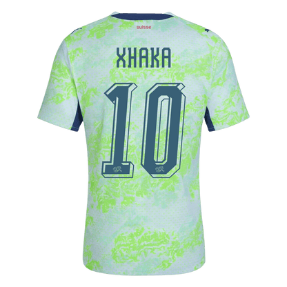 Switzerland 2026 Dünya Kupası Deplasman Forması XHAKA #10 - Oyuncu Versiyonu