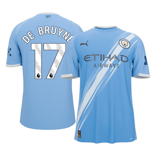 Manchester City 2025/26 İç Saha Forması DE BRUYNE #17 [PREMIUM]