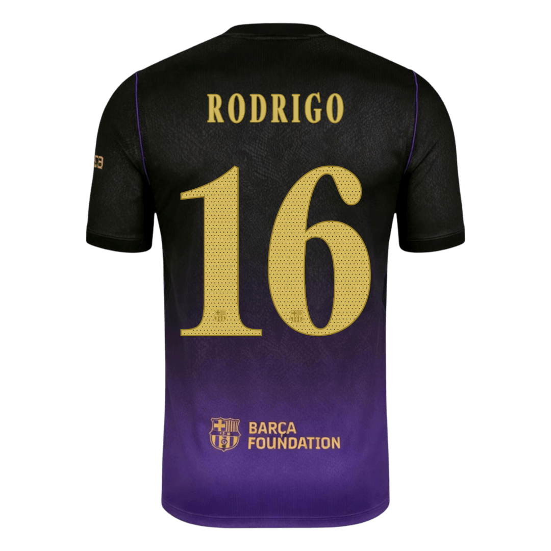Barcelona 2026/27 Deplasman Forması RODRIGO #16 - UCL