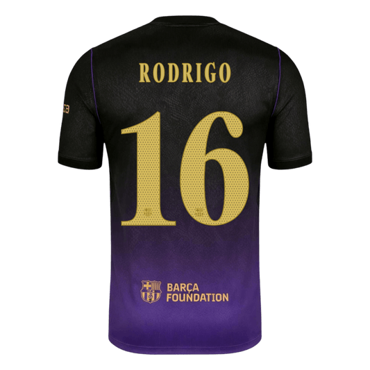 Barcelona 2026/27 Deplasman Forması RODRIGO #16 - UCL
