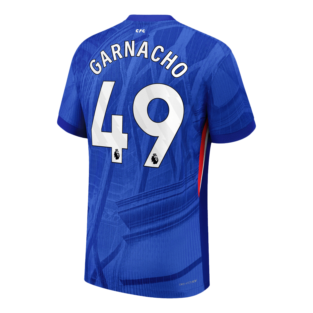 Chelsea 2025/26 İç Saha Forması GARNACHO #49 - Oyuncu Versiyonu