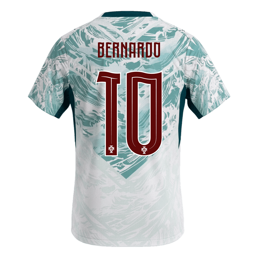Portekiz 2026 Dünya Kupası Deplasman Forması BERNARDO #10