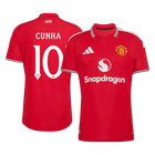 Manchester United 2026/27 İç Saha Forması CUNHA #10 - UCL - Oyuncu Versiyonu