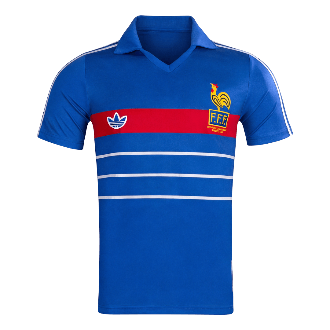 Retro Fransa 1984 İç Saha Forması