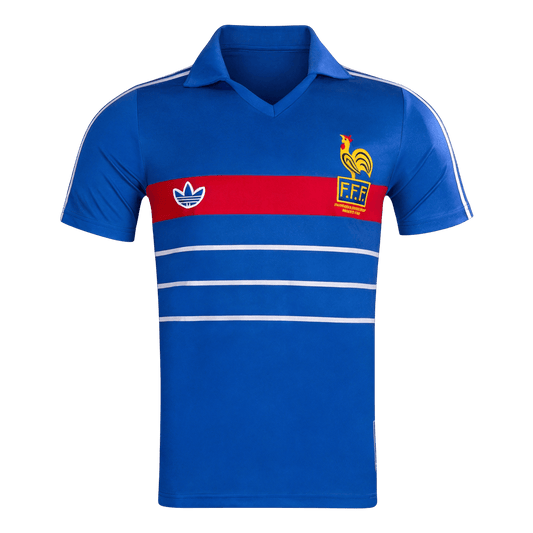 Retro Fransa 1984 İç Saha Forması