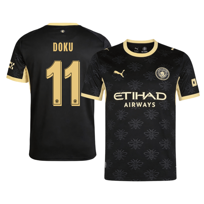 Manchester City 2026/27 Deplasman Forması DOKU #11 - UCL