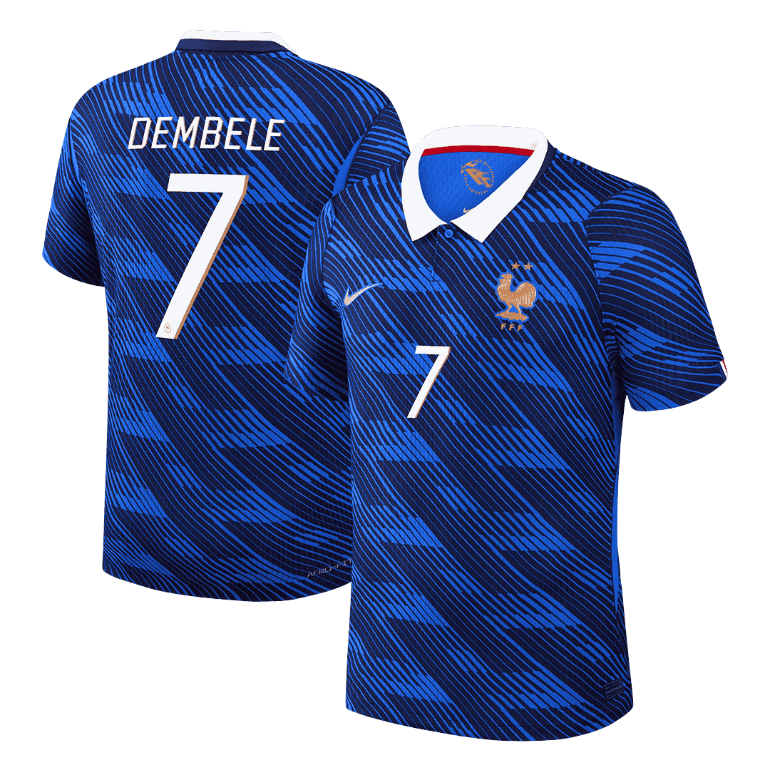 Fransa 2026 Dünya Kupası İç Saha Forması DEMBELE #7 - Oyuncu Versiyonu