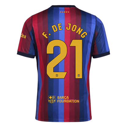 Barcelona 2026/27 İç Saha Forması F. DE JONG #21