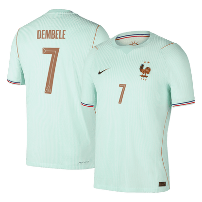 Fransa 2026 Dünya Kupası Deplasman Forması DEMBELE #7 - Oyuncu Versiyonu