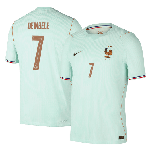 Fransa 2026 Dünya Kupası Deplasman Forması DEMBELE #7 - Oyuncu Versiyonu