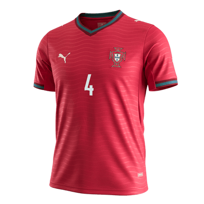 Portekiz 2026 Dünya Kupası İç Saha Forması RÚBEN DIAS #4 [PREMIUM]