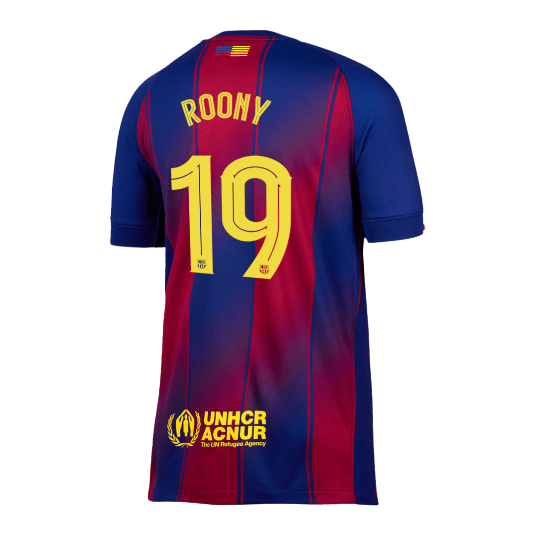 Barcelona 2025/26 İç Saha Forması ROONY #19 - UCL [PREMIUM]