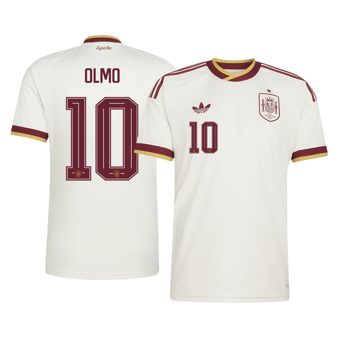 İspanya 2026 Dünya Kupası Deplasman Forması OLMO #10