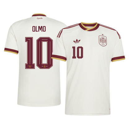İspanya 2026 Dünya Kupası Deplasman Forması OLMO #10