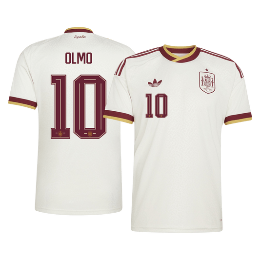 İspanya 2026 Dünya Kupası Deplasman Forması OLMO #10