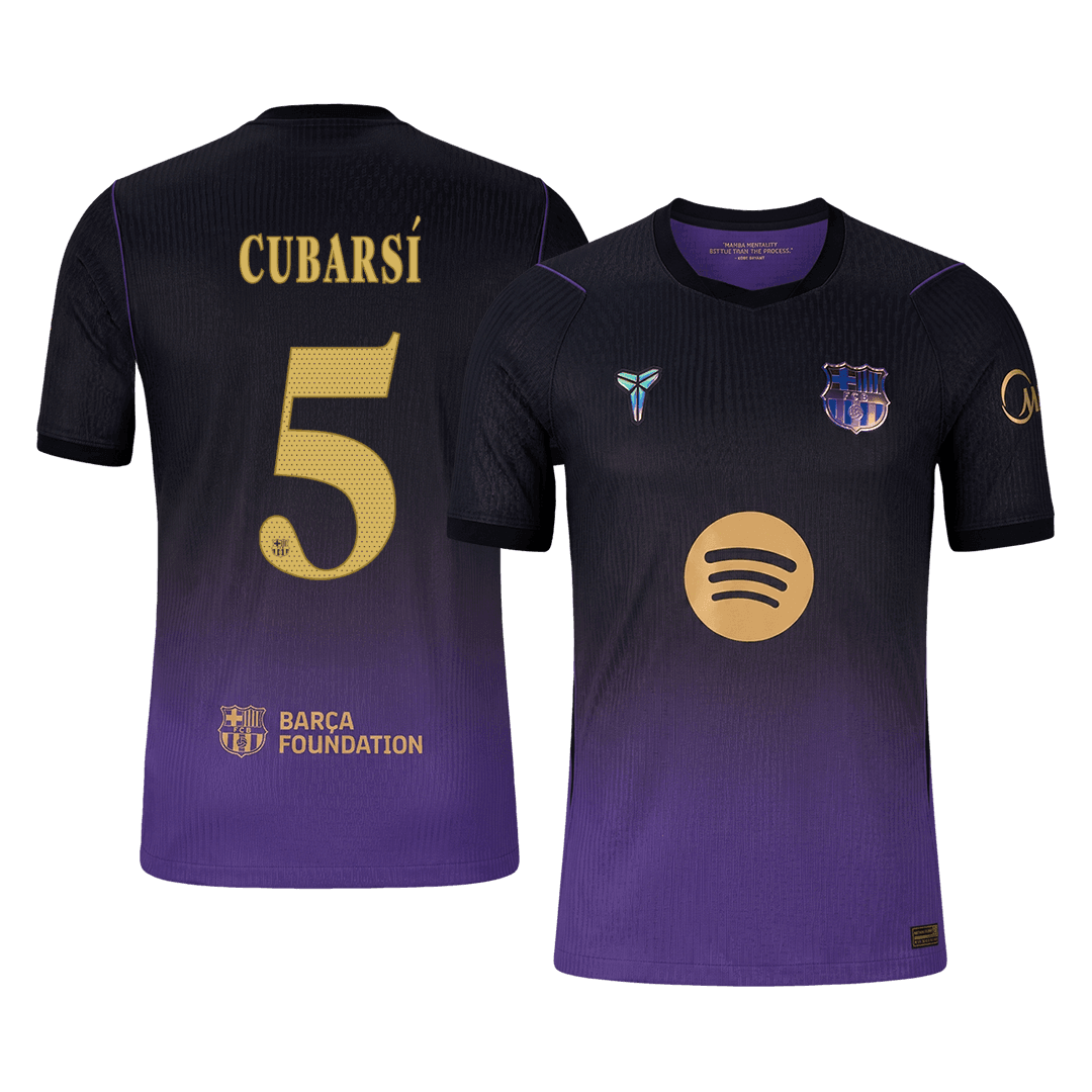 Barcelona 2026/27 Deplasman Forması CUBARSÍ #5 - UCL - Oyuncu Versiyonu