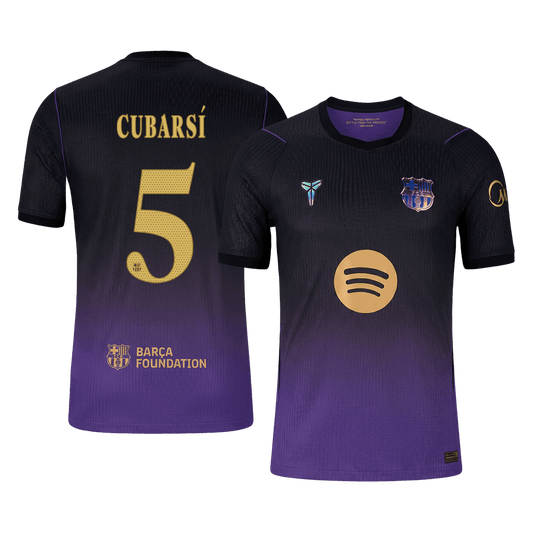 Barcelona 2026/27 Deplasman Forması CUBARSÍ #5 - UCL - Oyuncu Versiyonu