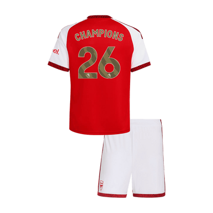Arsenal 2026/27 Çocuk İç Saha Forma Seti CHAMPIONS #26