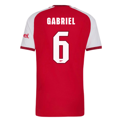 Arsenal 2026/27 İç Saha Forması GABRIEL #6 - UCL - Oyuncu Versiyonu