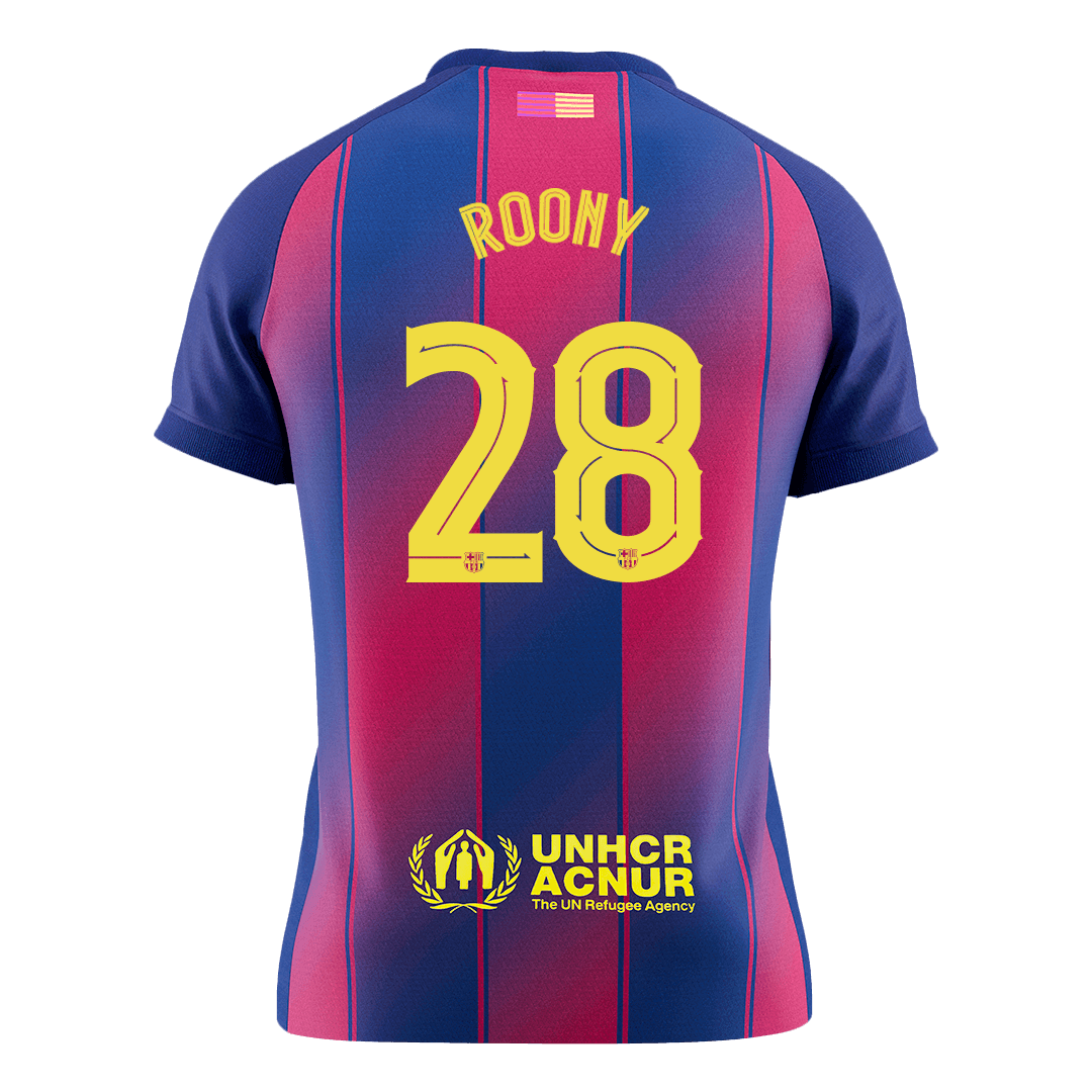 Barcelona 2025/26 İç Saha Forması ROONY #28 - UCL [PREMIUM]