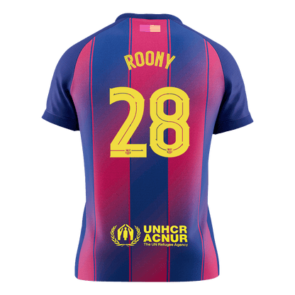 Barcelona 2025/26 İç Saha Forması ROONY #28 - UCL [PREMIUM]