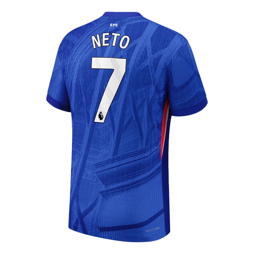 Chelsea 2025/26 İç Saha Forması NETO #7 - Oyuncu Versiyonu