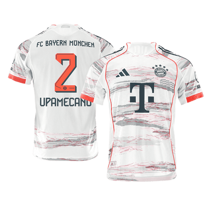 Bayern Munich 2025/26 Deplasman Forması UPAMECANO #2 - Oyuncu Versiyonu