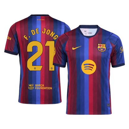 Barcelona 2026/27 İç Saha Forması F. DE JONG #21