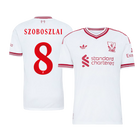 Liverpool 2026/27 Deplasman Forması SZOBOSZLAI #8 - UCL - Oyuncu Versiyonu