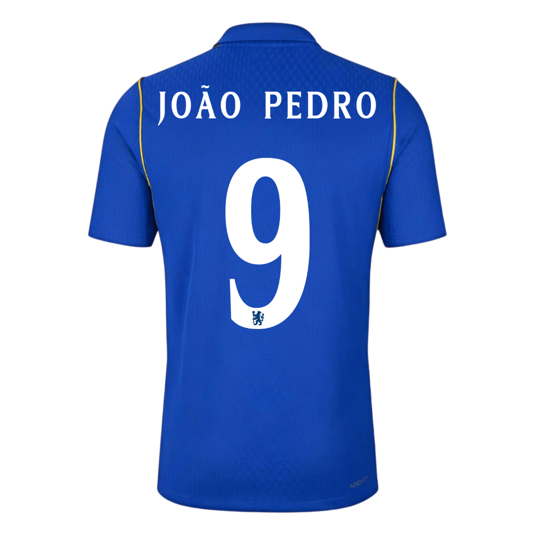 Chelsea 2026/27 İç Saha Forması JOÃO PEDRO #9 - UCL - Oyuncu Versiyonu