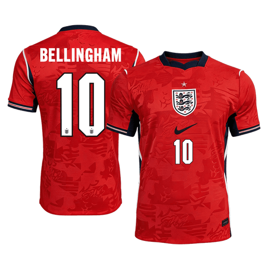 İngiltere 2026 Dünya Kupası Deplasman Forması BELLINGHAM #10 - Oyuncu Versiyonu