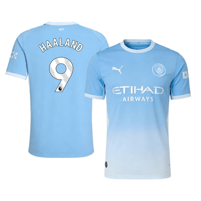 Manchester City 2026/27 İç Saha Forması HAALAND #9 - Oyuncu Versiyonu