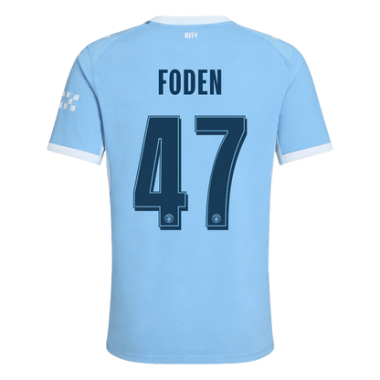 Manchester City 2026/27 İç Saha Forması FODEN #47 - UCL - Oyuncu Versiyonu