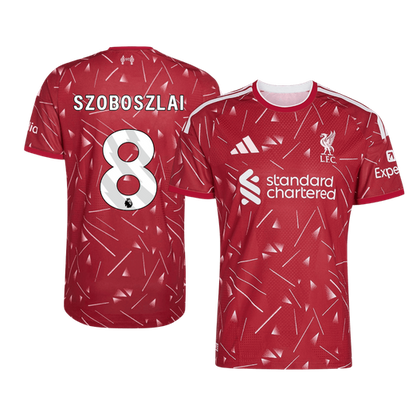 Liverpool 2026/27 İç Saha Forması SZOBOSZLAI #8 - Oyuncu Versiyonu